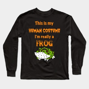 I'm Really a Frog Long Sleeve T-Shirt